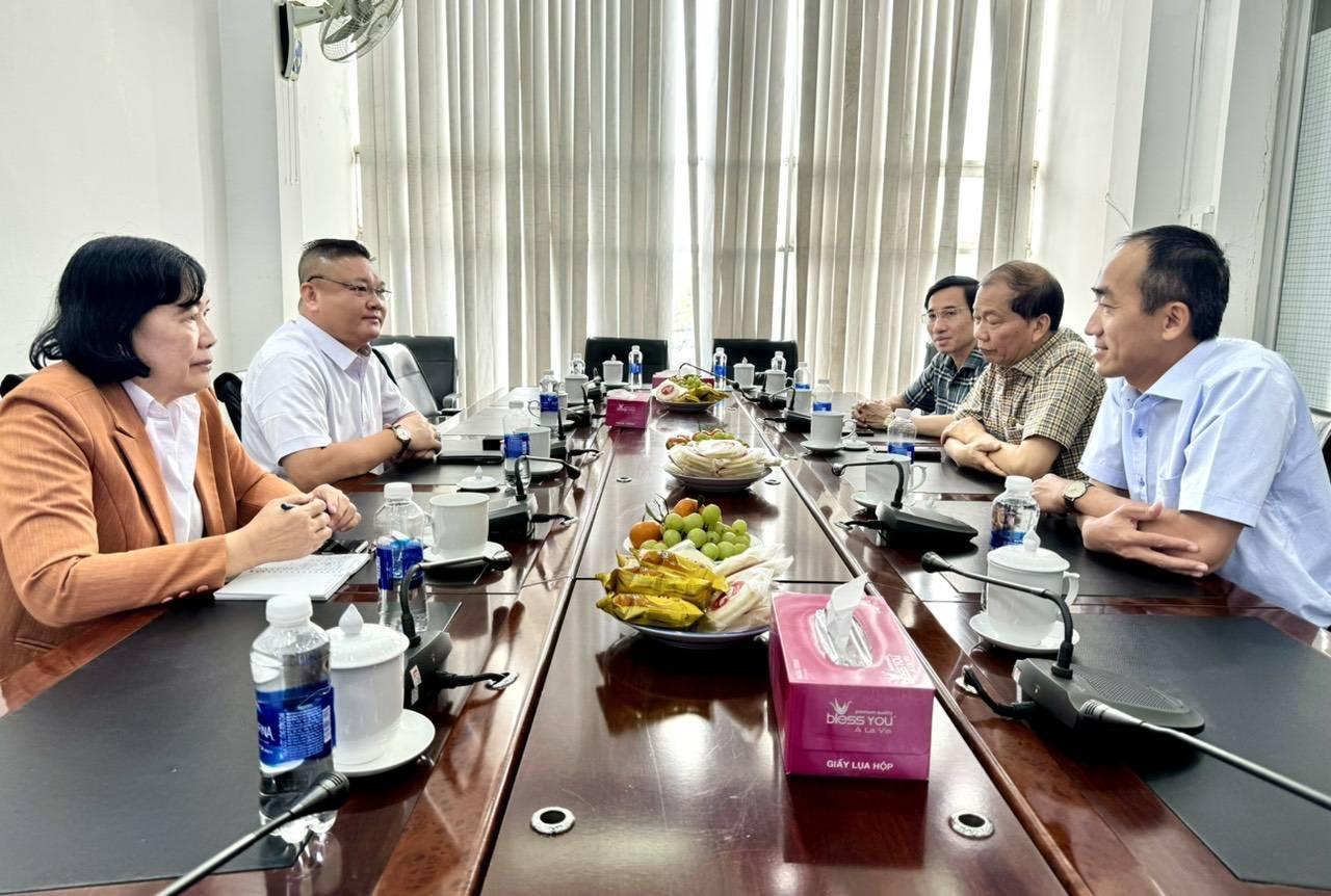 Lãnh đạo VCCI làm việc với Hiệp hội Doanh nghiệp Sóc Trăng